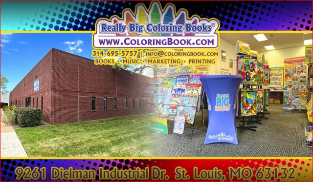 Really Big Coloring Books®, Inc. Publishing House - St. Louis, MO