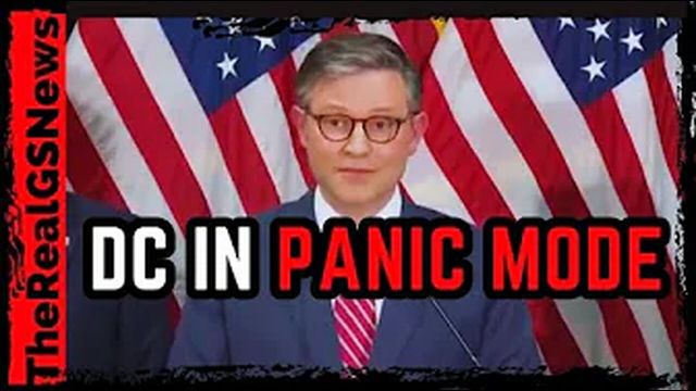 Wow! DC In Full Blown PANIC - Speaker Johnson Addresses the Nation