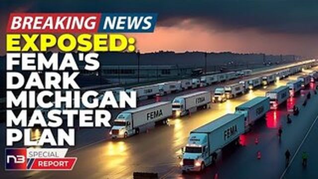 Breaking: The Real Reason 350 FEMA Trucks Just Showed Up In Michigan Has Everyone Losing It 2024